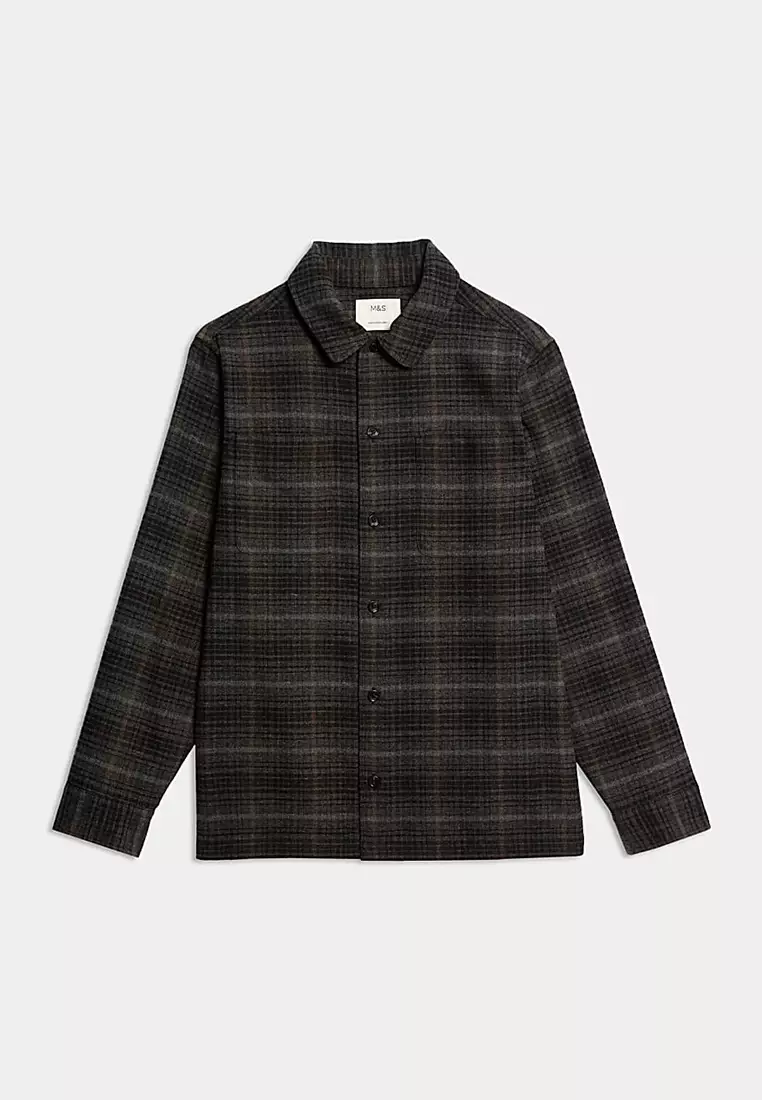 Checked Overshirt