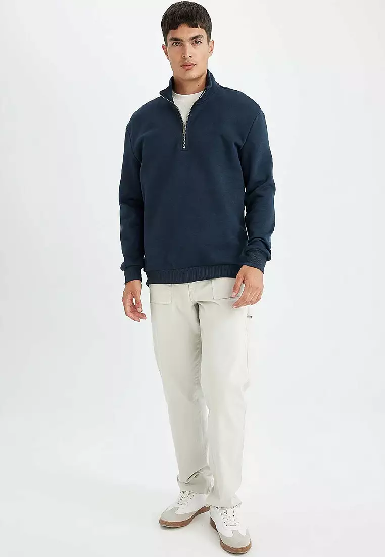 Half Zipper Sweatshirt
