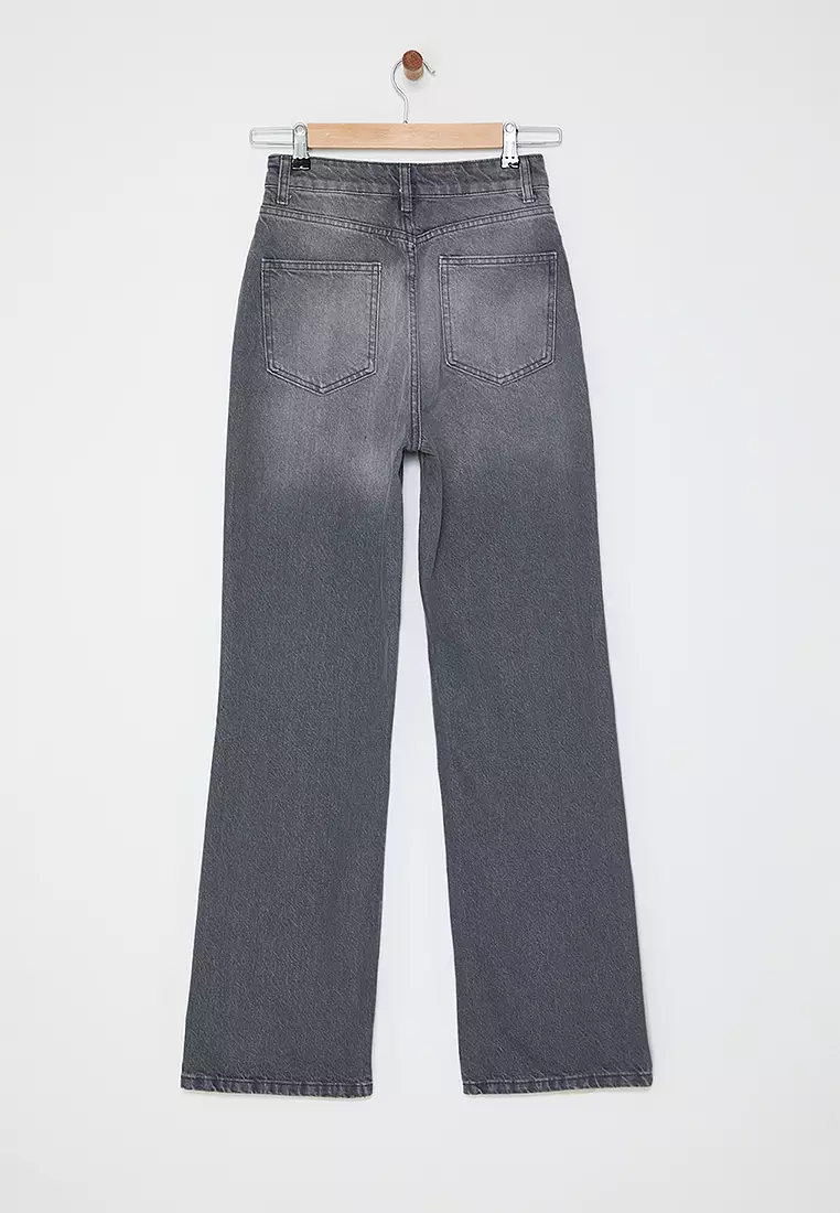 High Waist Wide Leg Jeans