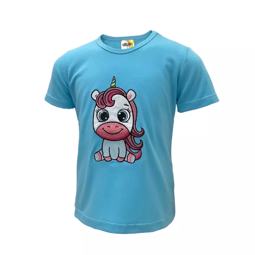 Kibi Kaos Anak Perempuan Printing Unicorn 10604115