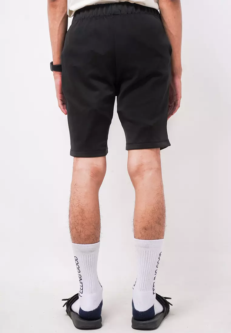 MC022 Celana Pendek Pria Scuba Big THDY Black