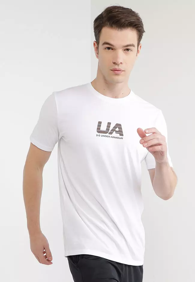 Jual Under Armour UA Archive Vintage Short Sleeves T-Shirt Original ...