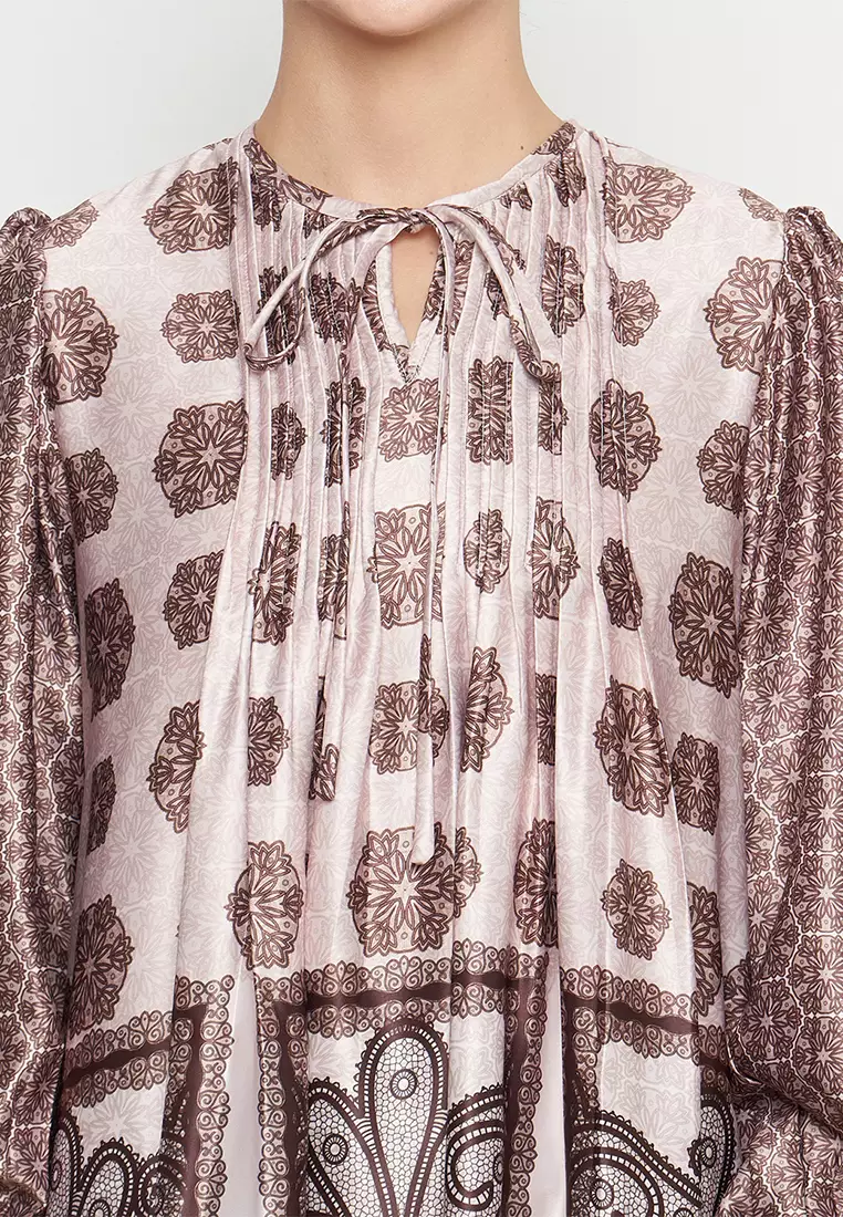 Kamilaa by Itang Yunasz Dress Tala Brown