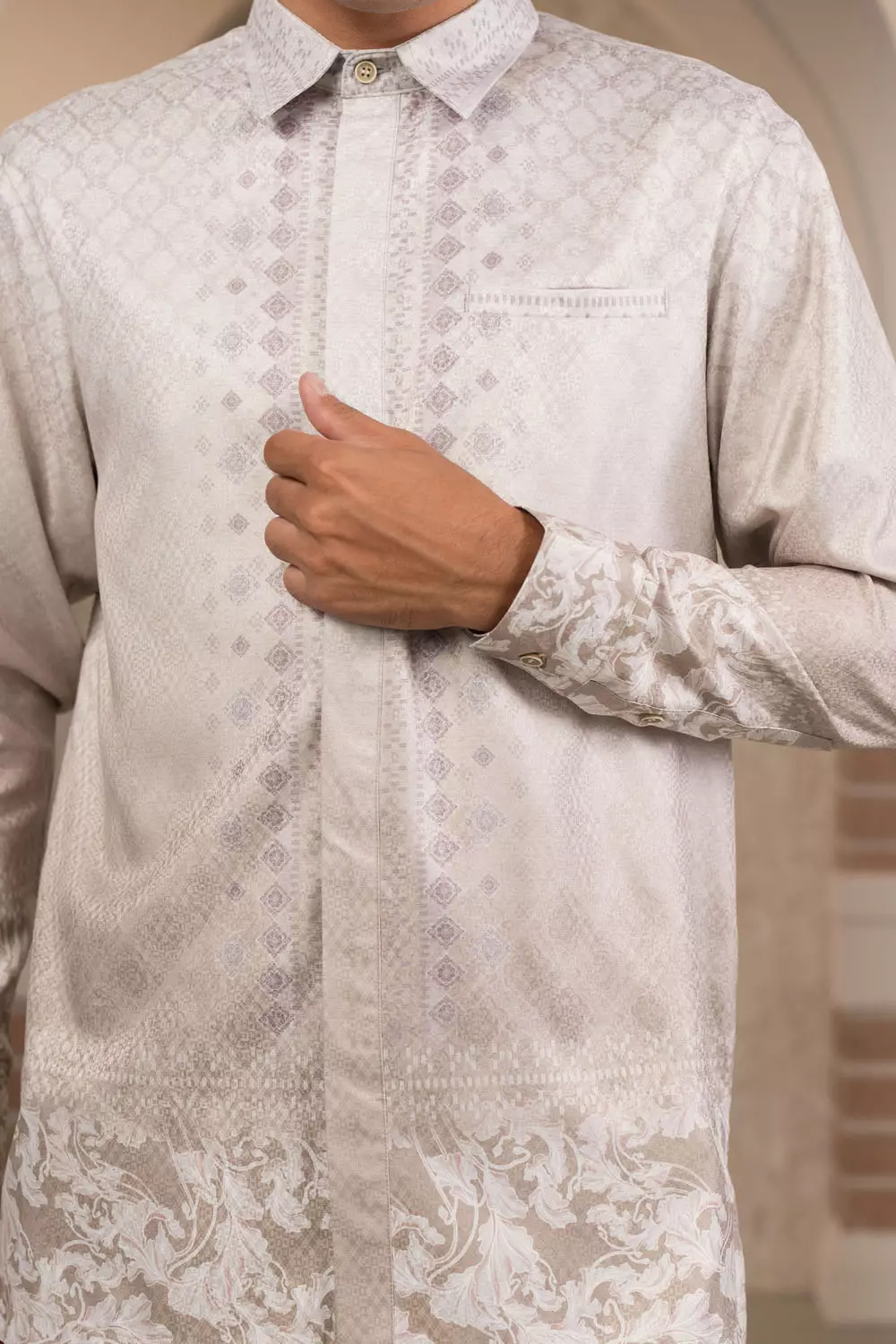 Klamby - Kasrina Long Shirt Men Radiant Blush