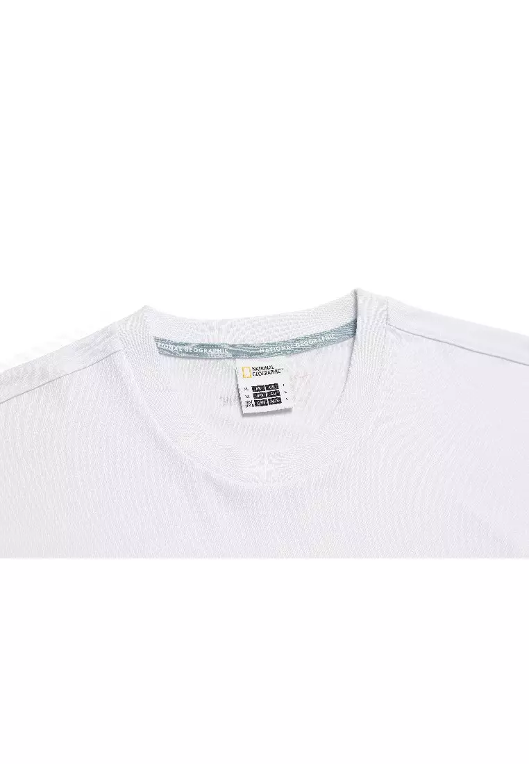 【NATIONAL GEOGRAPHIC】UNI DRYSIL TURTLE GRAPHIC T-SHIRT Unisex Drysil Turtle Graphic Short Sleeve Tee - DUST