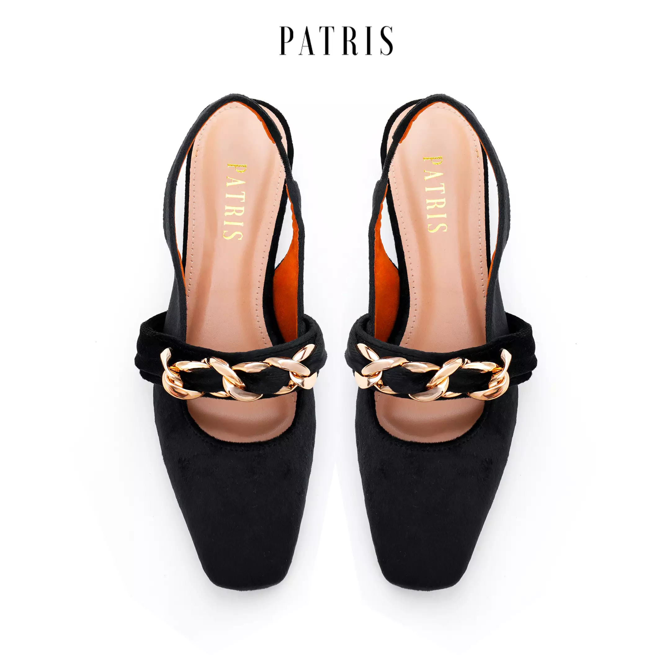 PATRIS Catalina Mules Wanita Heels / Hak 3 Cm