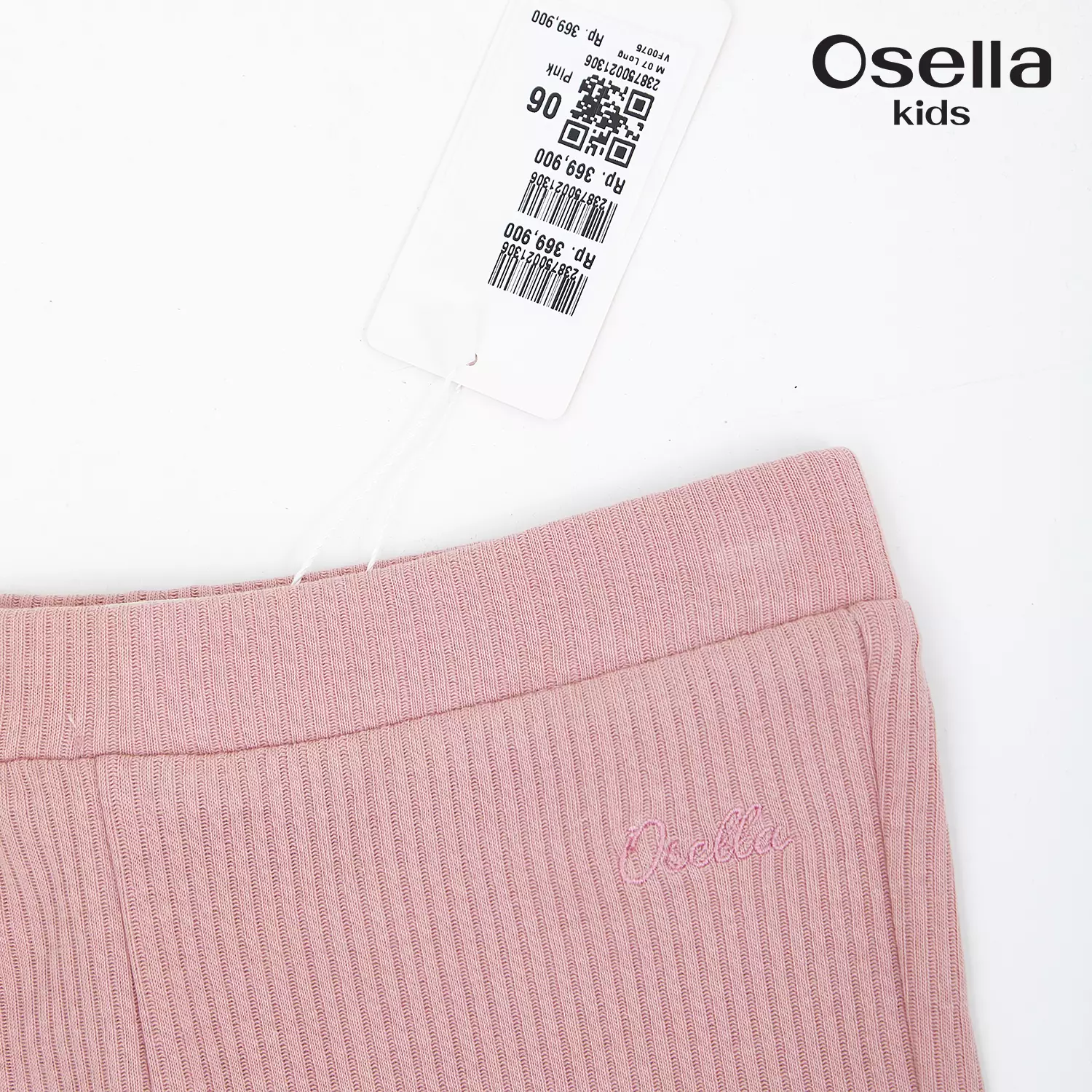 Osella Kyla Bootcut Knit Pants Pink 2387500213 | Celana Rajut Panjang Anak Perempuan