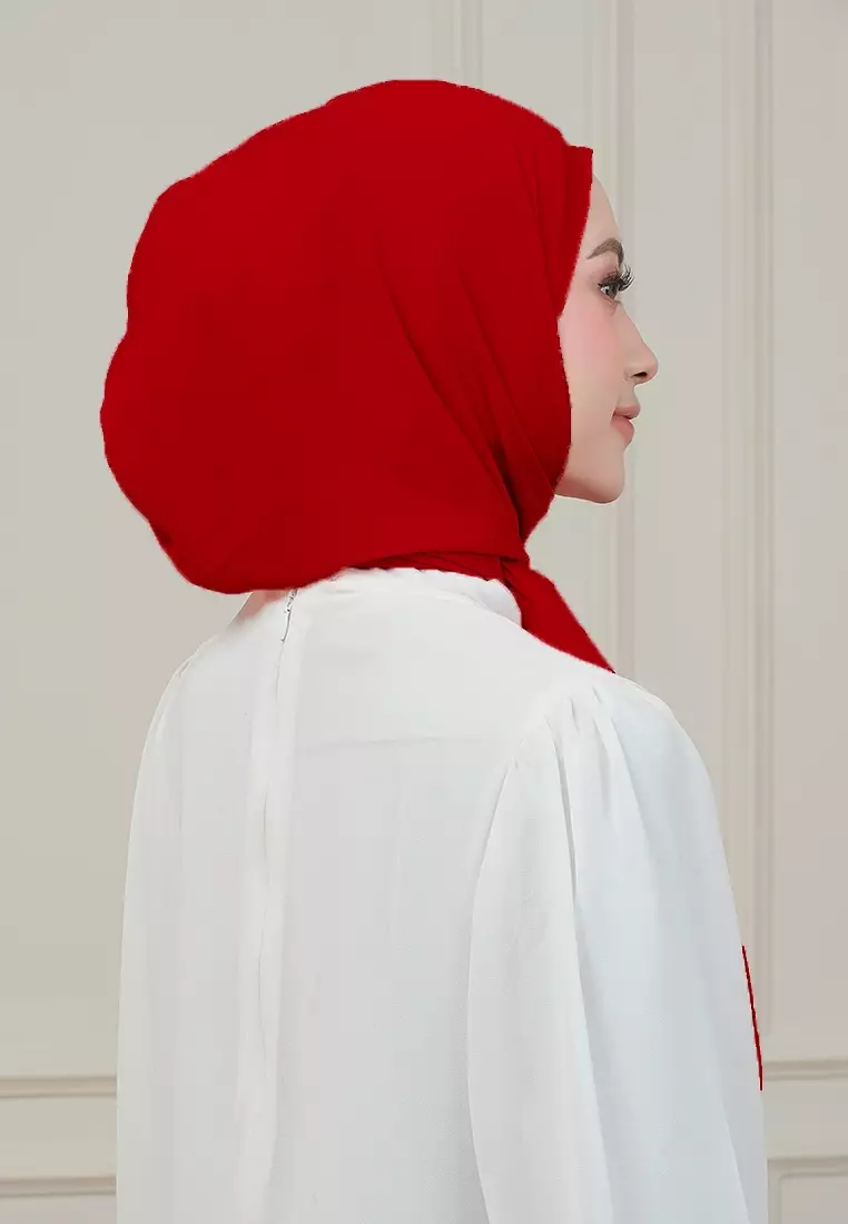 HIJAB INSTAN MAGNET SYIFA - RED