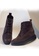 Twenty Eight Shoes brown Leather Hidden Heel Platform Mid Boots VB991 ECDFFSH20B37A3GS_3