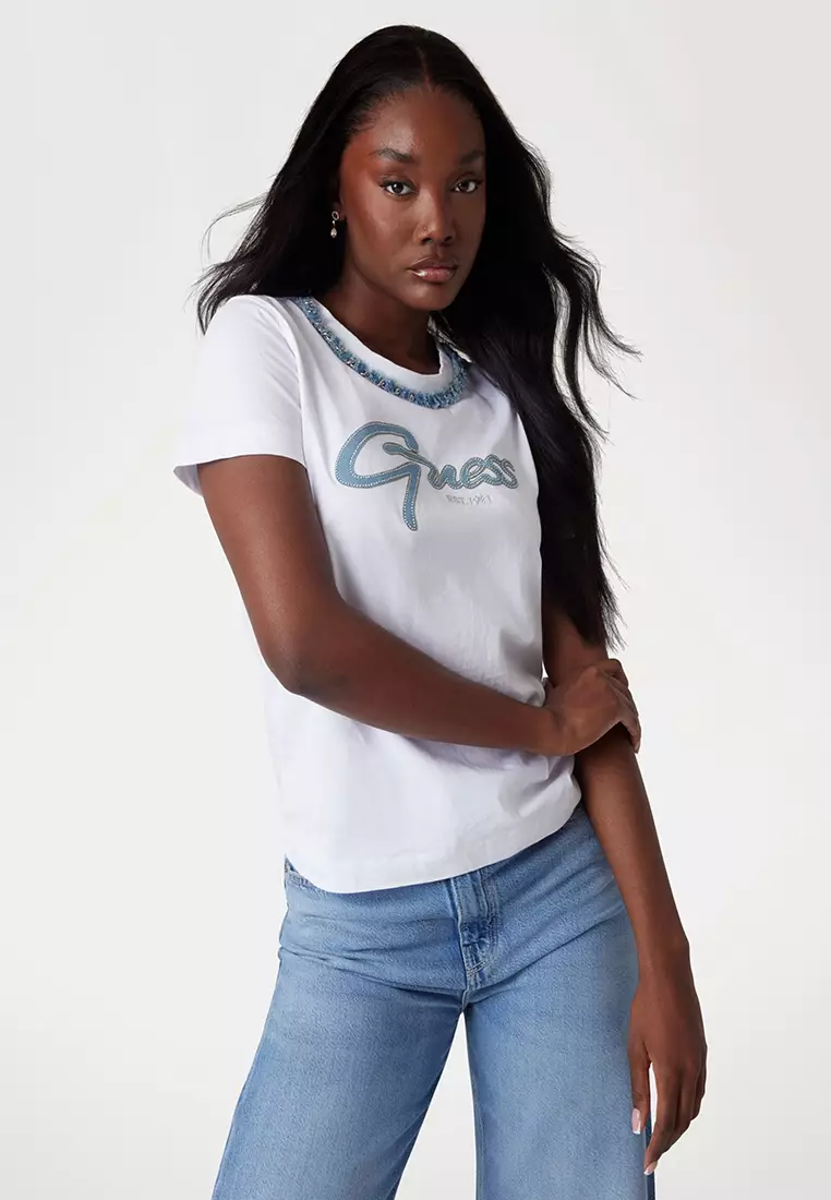 Buy Guess Jeans Chain Tee 2025 Online ZALORA Philippines