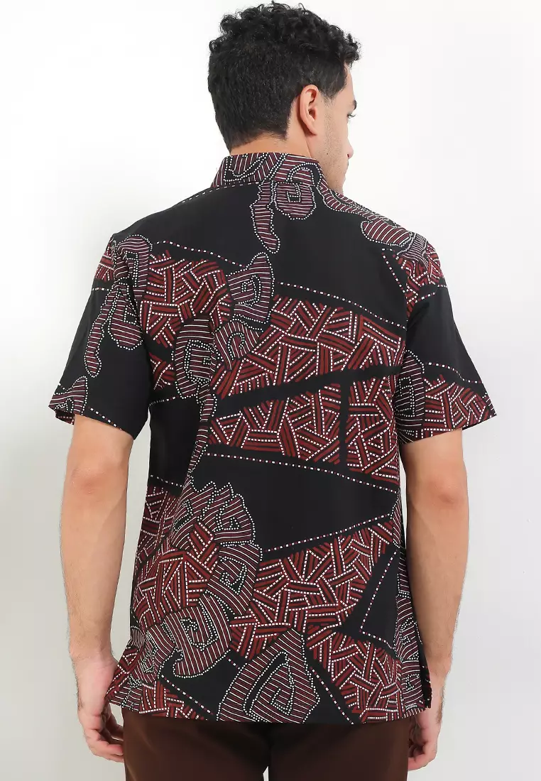 Hem Body Fit Batik Gelaran Sewu Titik