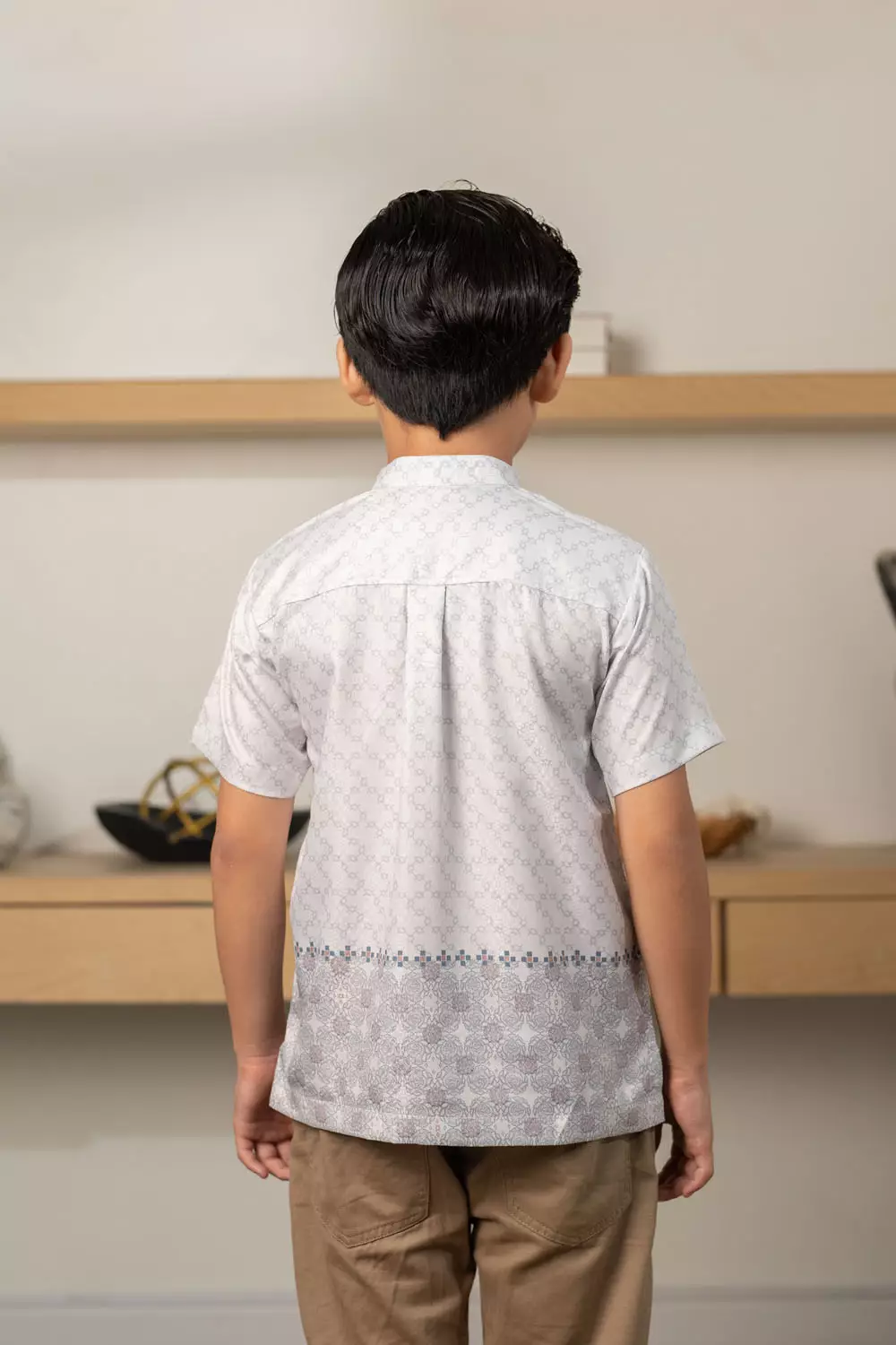 Klamby - Siara Shirt Boy Silk Grey