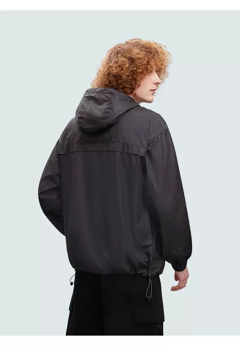 Men s Hooded Windbreaker SPORT b. by agnes b