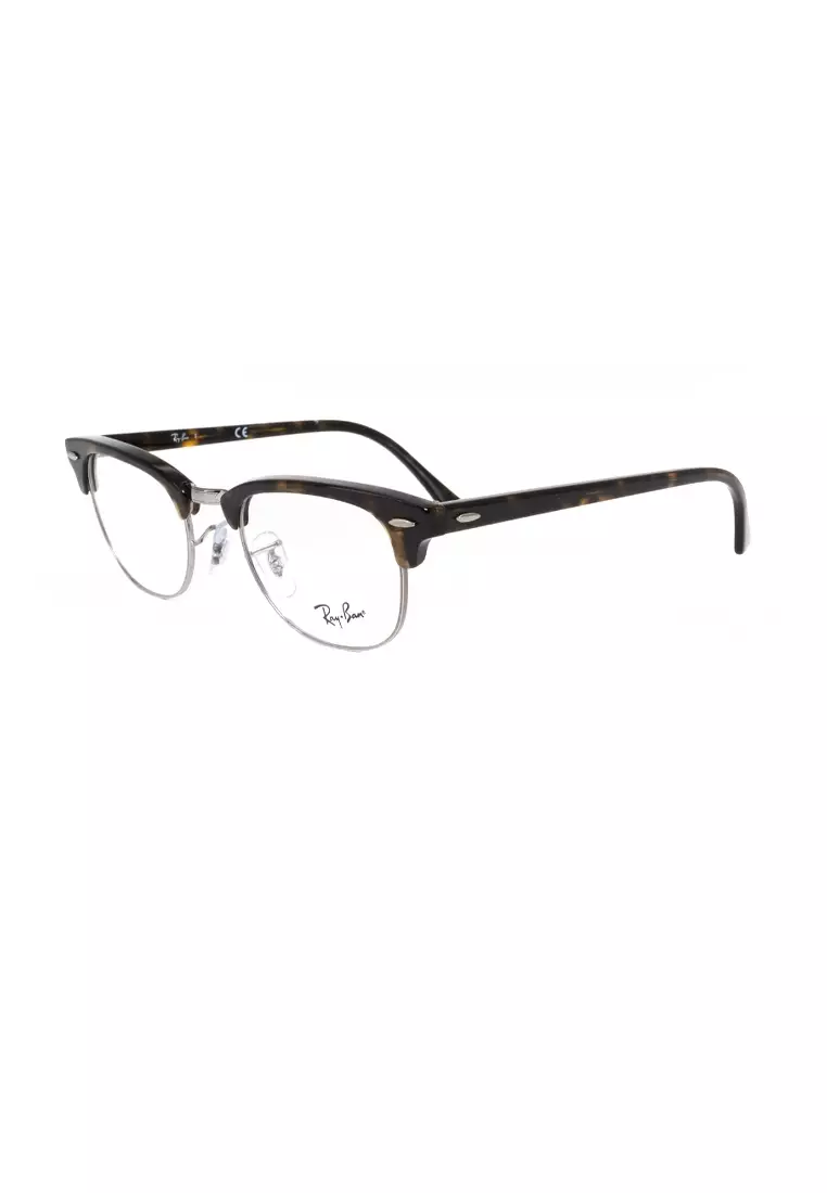 Buy Ray Ban Unisex Tortoise Plastic Clubmaster Eyeglasses Rb5154