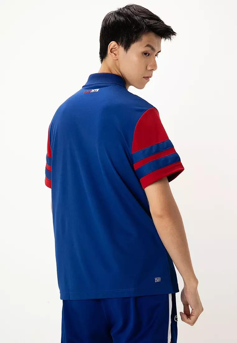 Regular Fit Ultra-Dry Piqué Tennis Polo Shirt