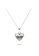 Millenne silver MILLENNE Millennia 2000 Abalone Shell Heart Silver Pendant with 925 Sterling Silver 8D1F9ACCE54E5BGS_1