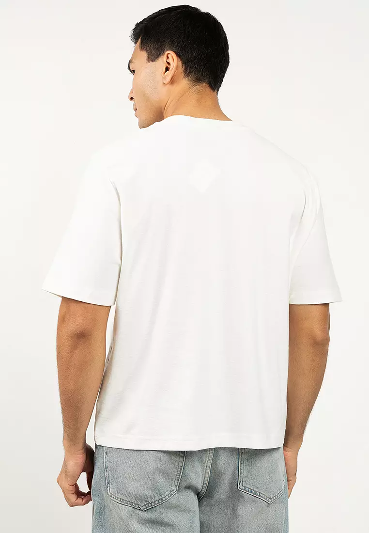 Cropped Fit Graphic T-Shirt