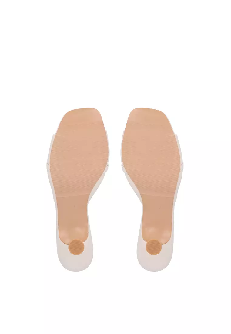 Beige CR Clara Charm Heeled Sandals