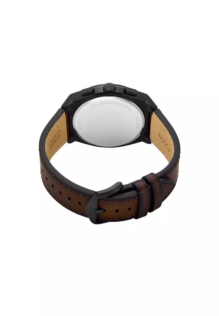 Everett Brown Leather Watch FS6108