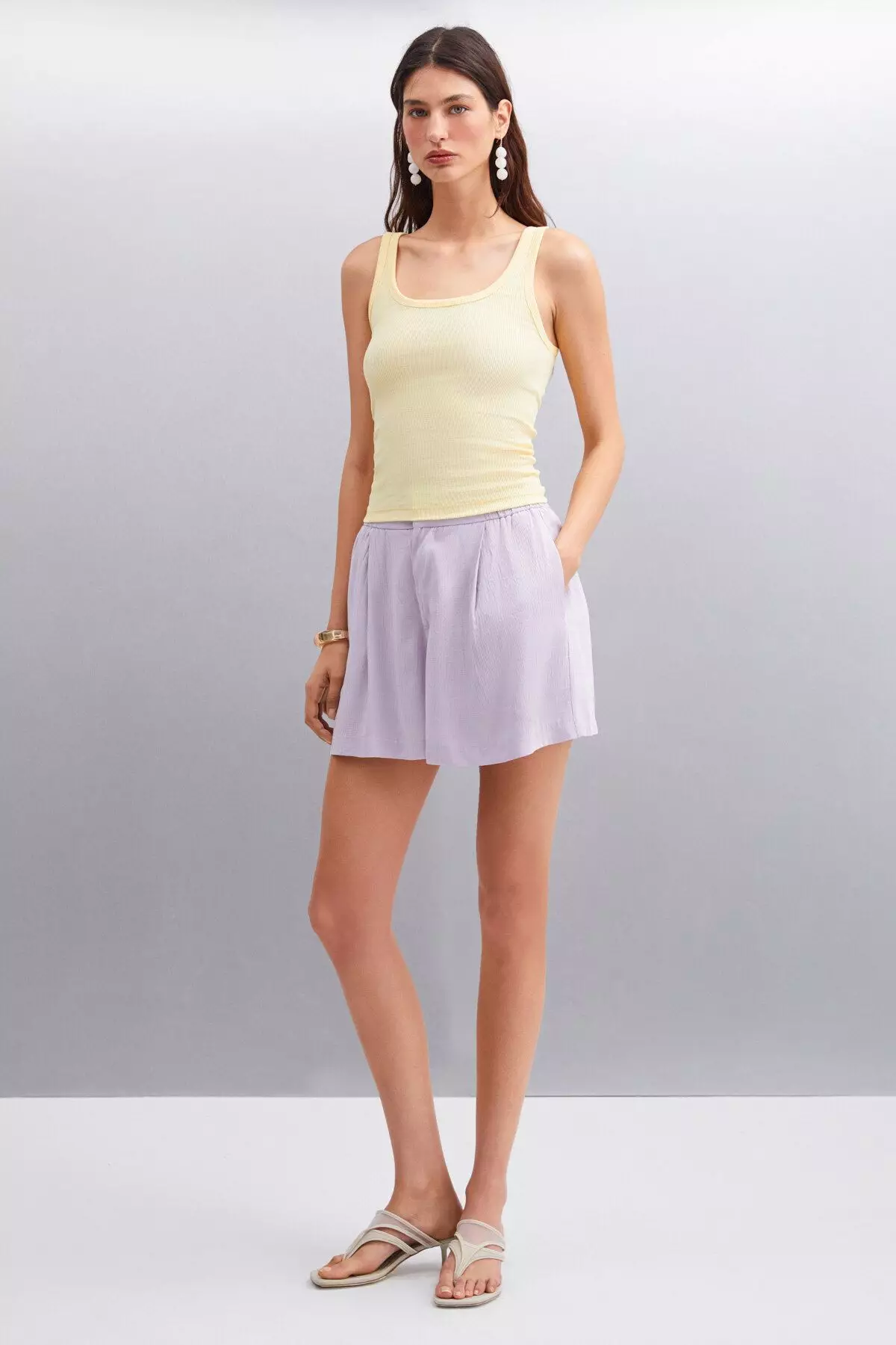 Romına Ribbed Tank Top