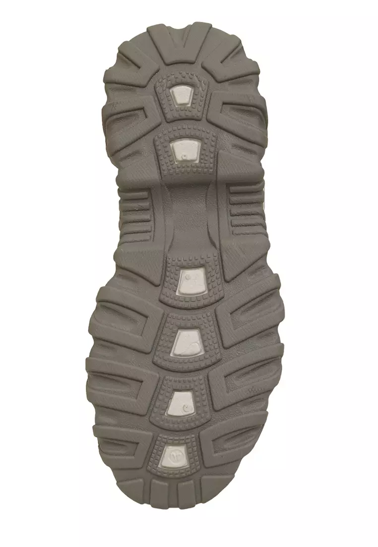 Anando Sepatu Sneakers Sport Tali Pria Desain Ringan Casual Shoes Material Mesh ORIGINAL - White