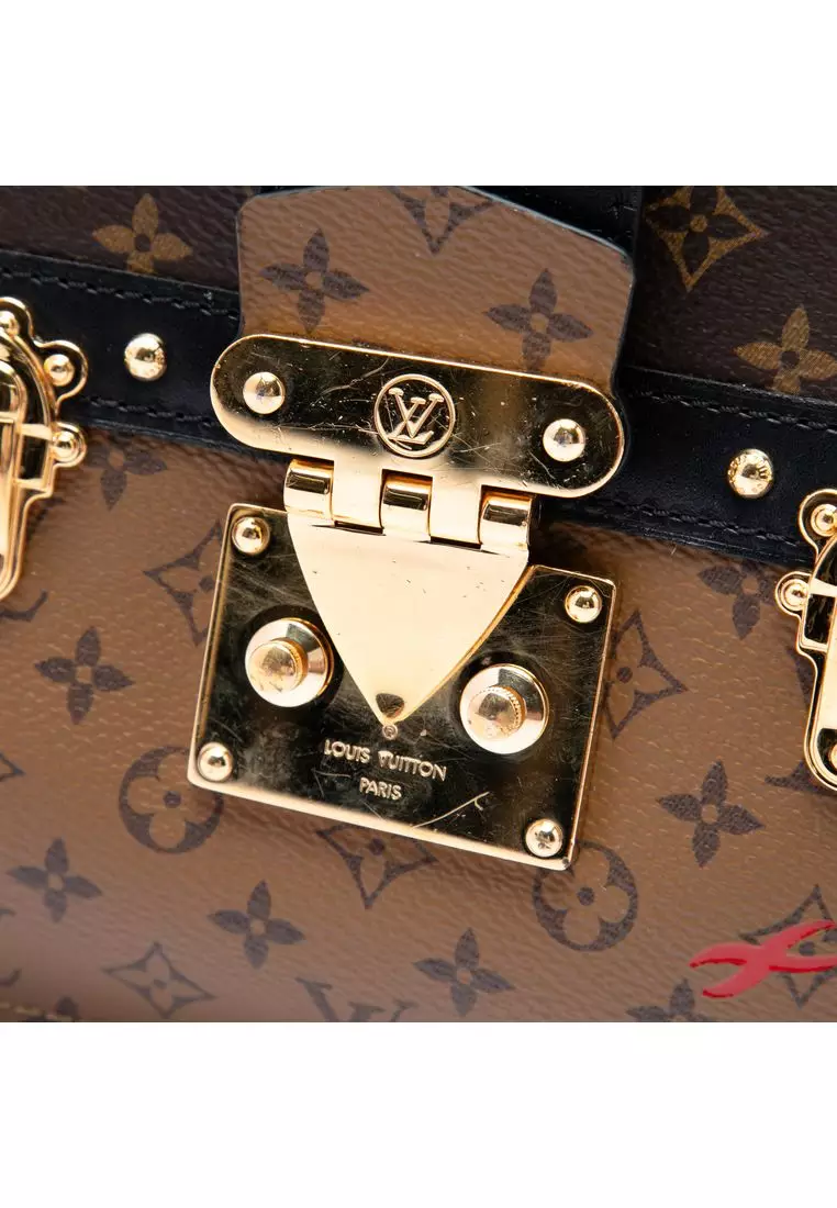 Pre-Loved Louis Vuitton Monogram Reverse Trunk Clutch