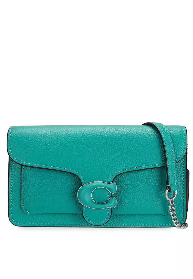 Coach tabby chain discount clutch