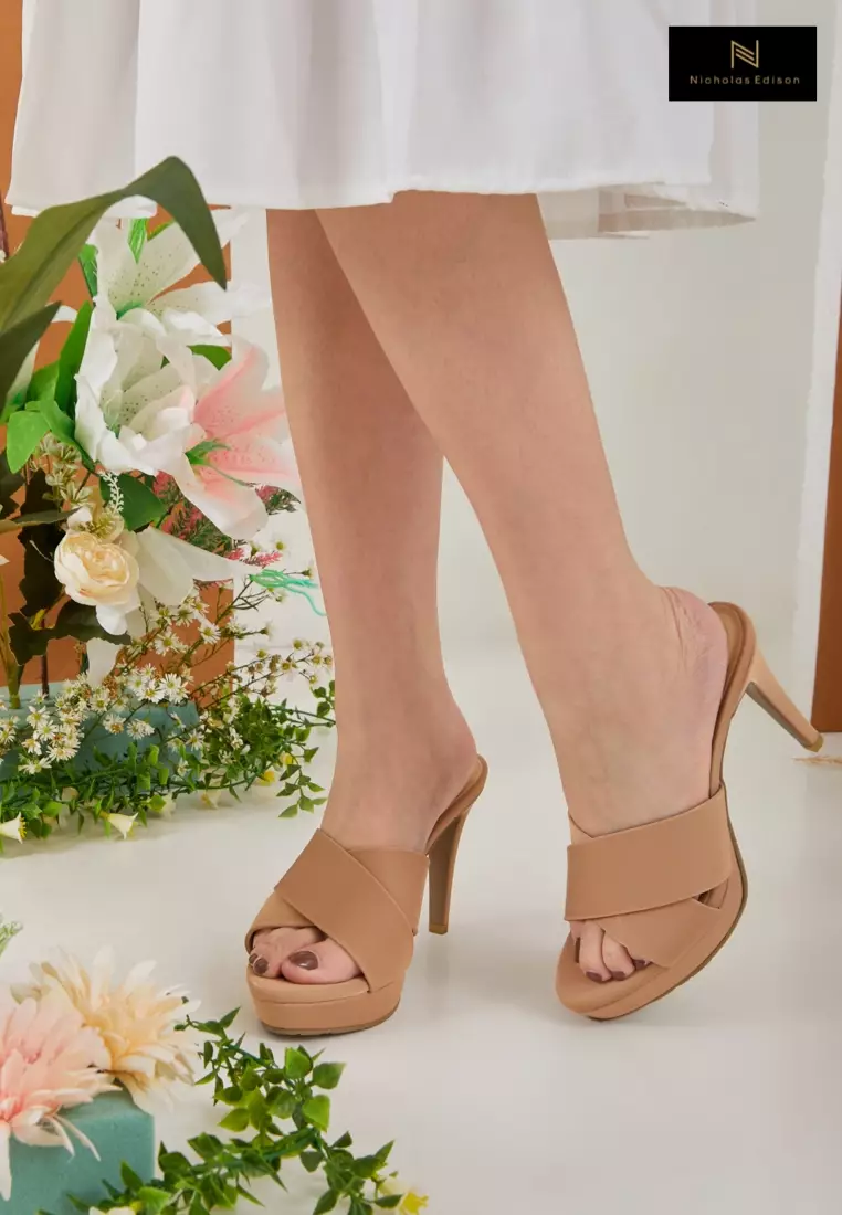 Nicholas Edison Heel Elga Mocca