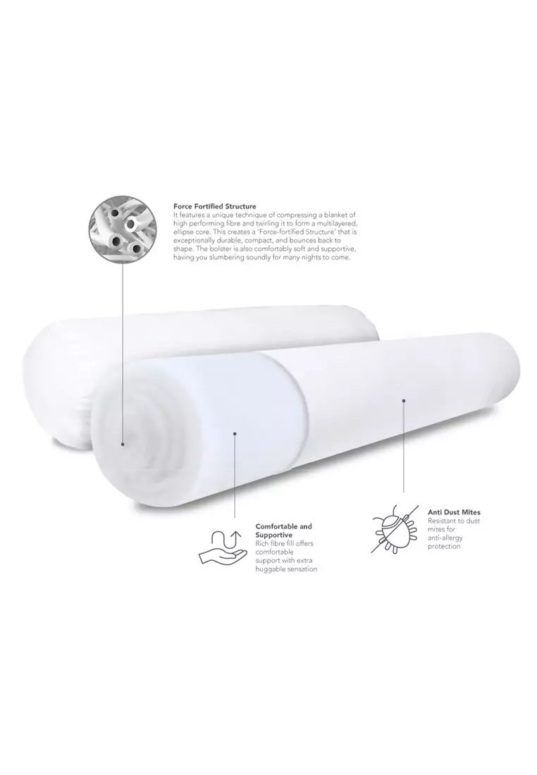 Buy HOOGA HOOGA Abigail Fibre Bolster. Online ZALORA Malaysia