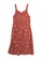Abercrombie & Fitch red Clean Cinched Midi Dress C24A5KA7DDAB20GS_2