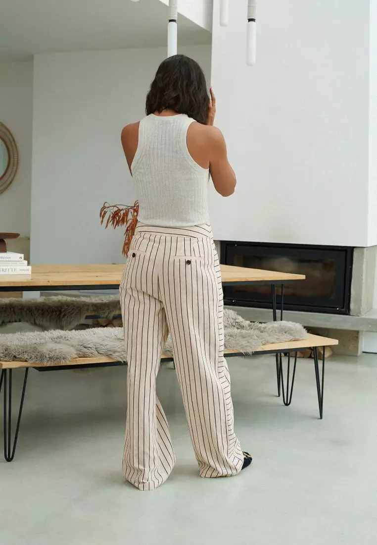 Next linen clearance trousers