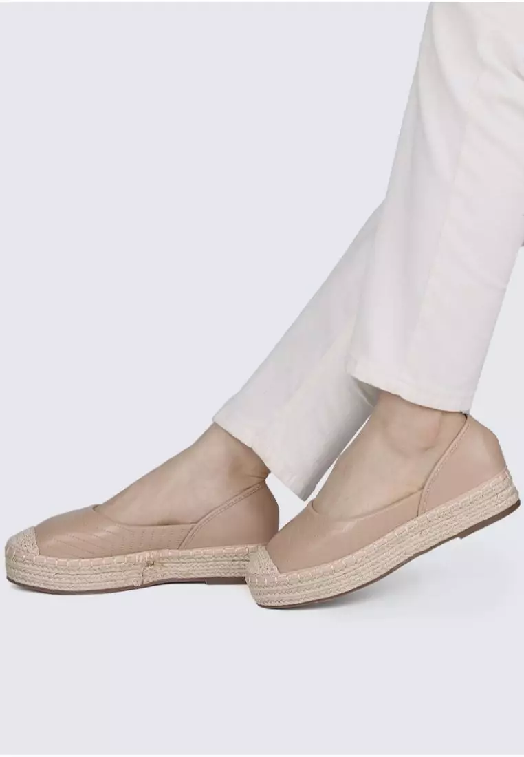 Buy My Ballerine My Ballerine Queena Comfy Espadrilles in Nude