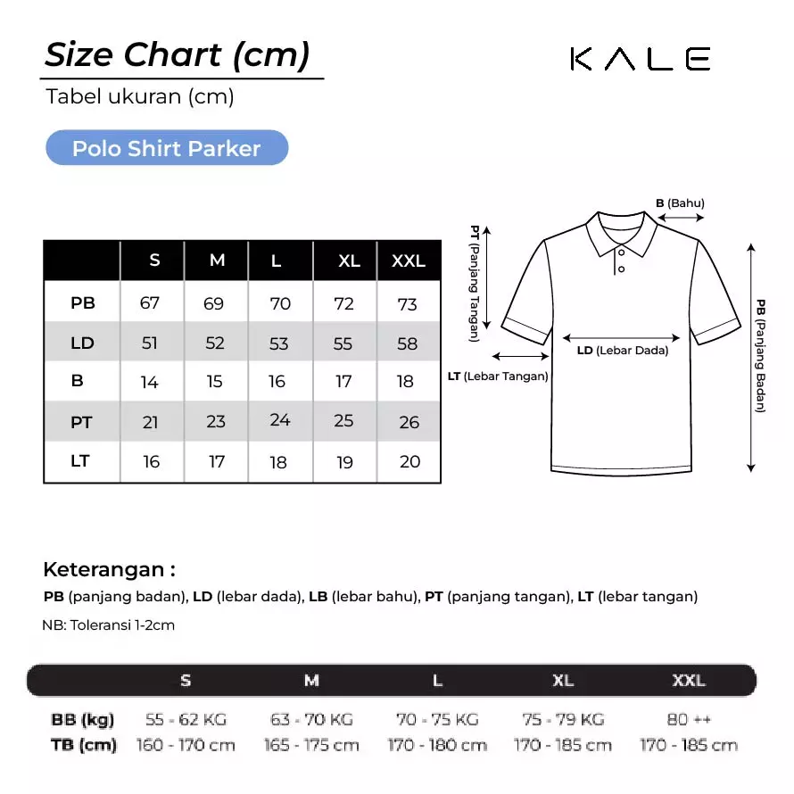 Kale PARKER LIGHT BROWN / Polo Shirt Reguler Fit / Kaos Polo Pria / Kaos Pria / Kaos Kerah