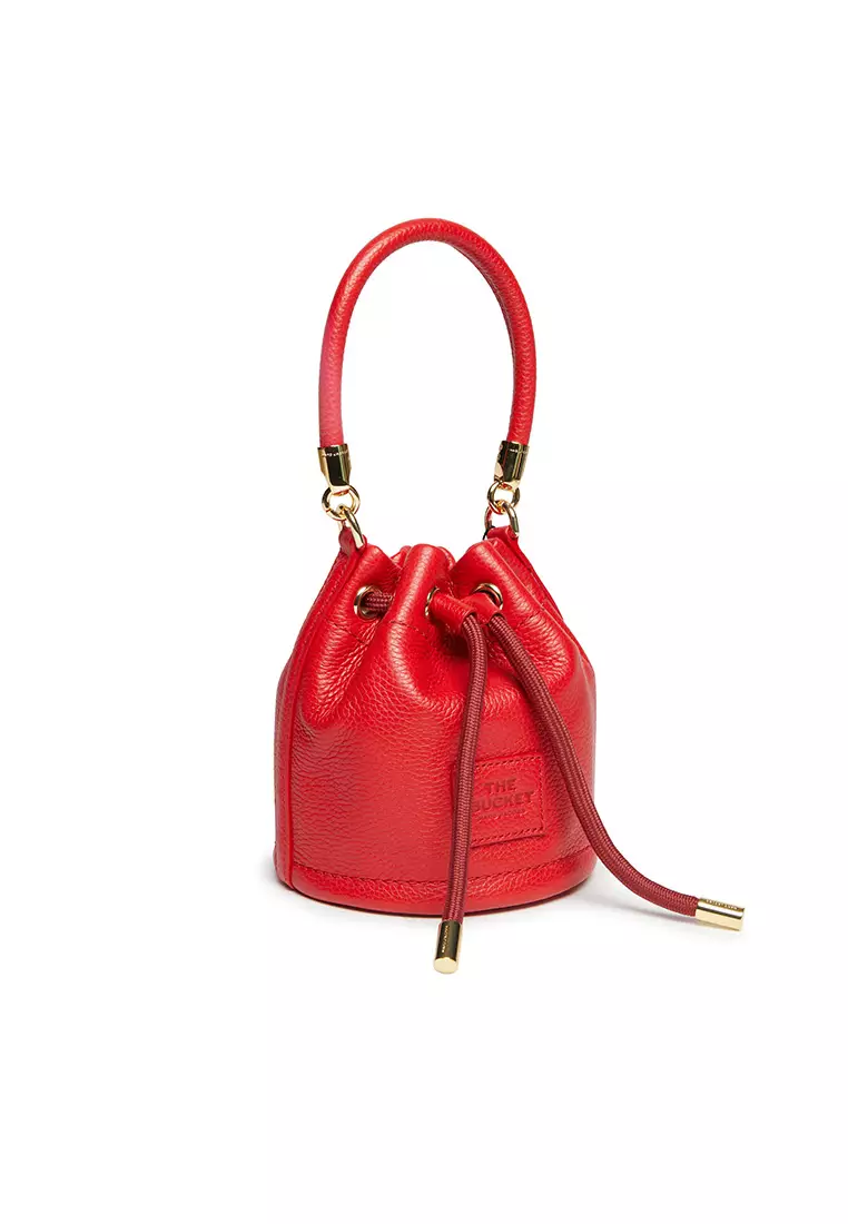 Red bucket bag hotsell