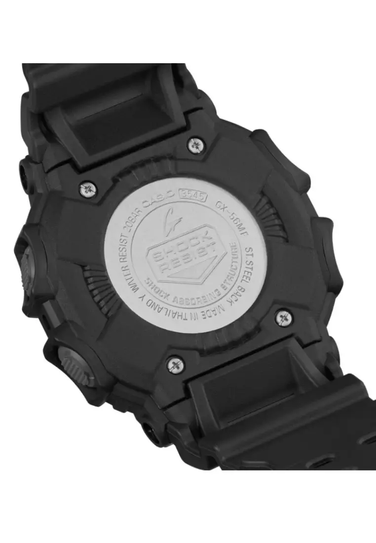 Casio G-Shock Digital Black Resin Strap Men Watch GX-56MF-1DR