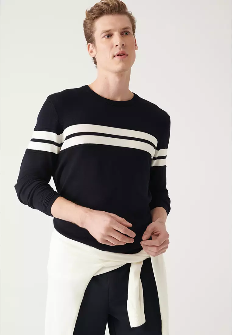 Crew Neck Knit Sweater
