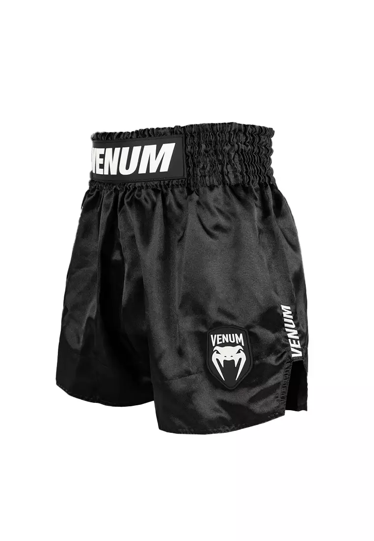 Venum Classic Evo Muay Thai Shorts - Black/White