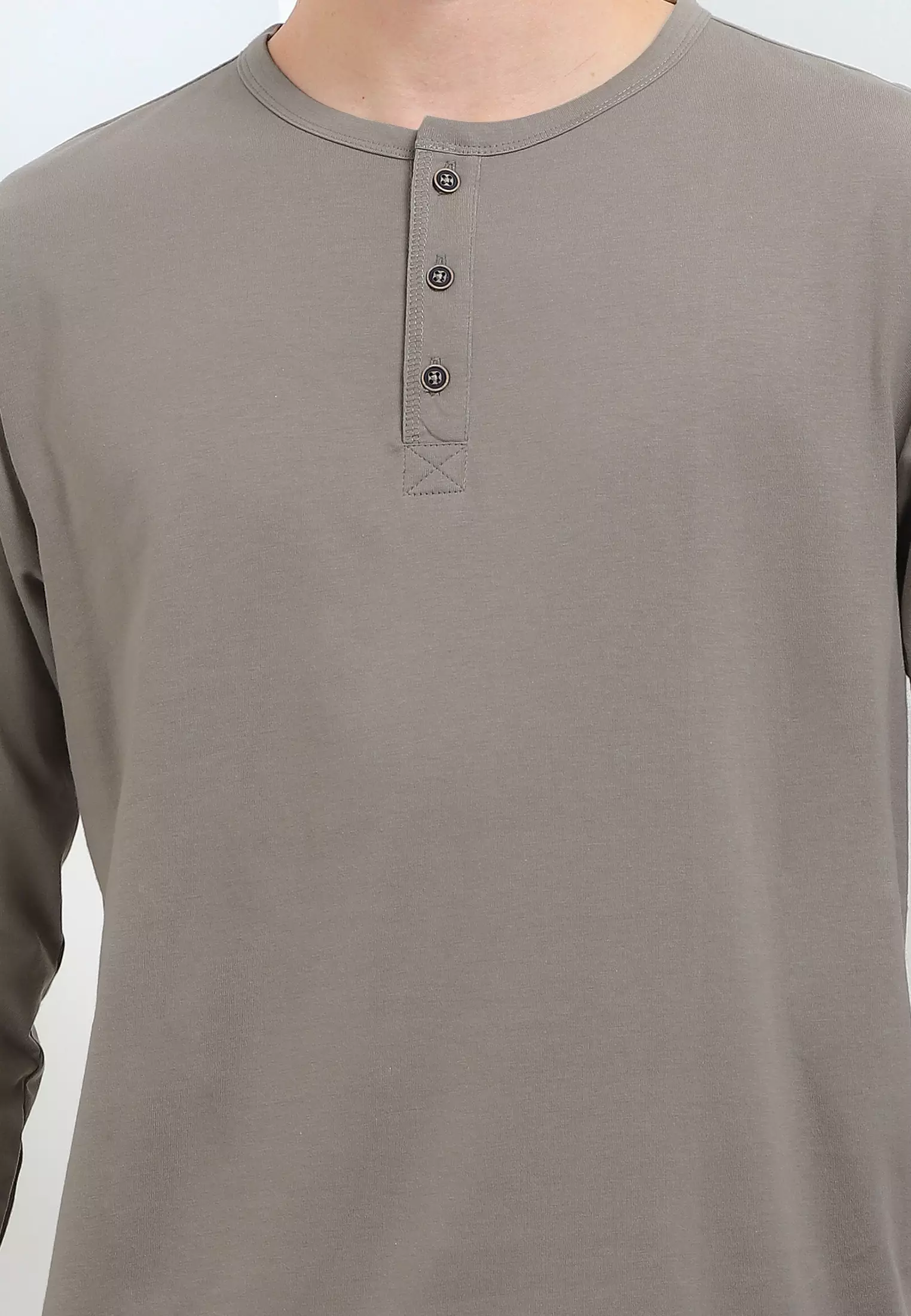 Cressida The Next Level Kaos Regular Fit Long Sleeves Hanley T-Shirt A245A - Grey