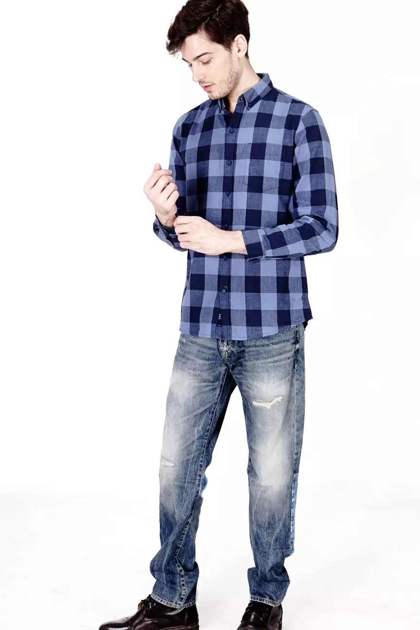 Kemeja Pria Regular Raven