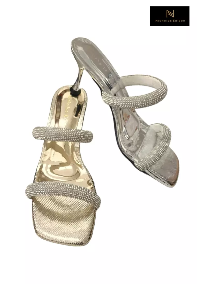 Nicholas Edison Heel Drew Light Gold