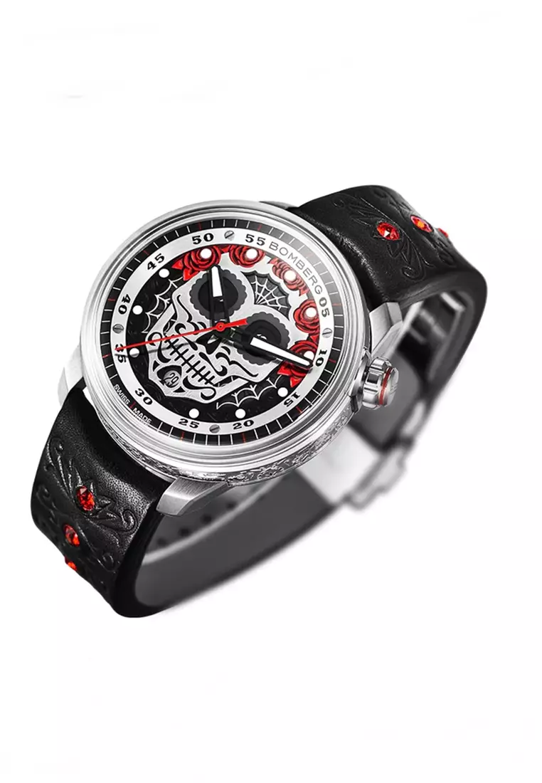 BB-01 MUERTOS SKULL AUTOMATIC MEN WATCH 43MM (CT43ASS.26-1.11)