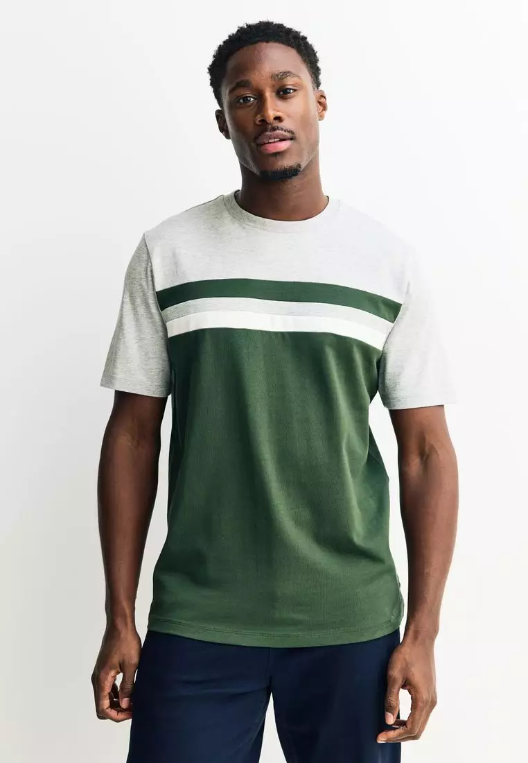 Colour Blocking T-Shirts 3 Pack