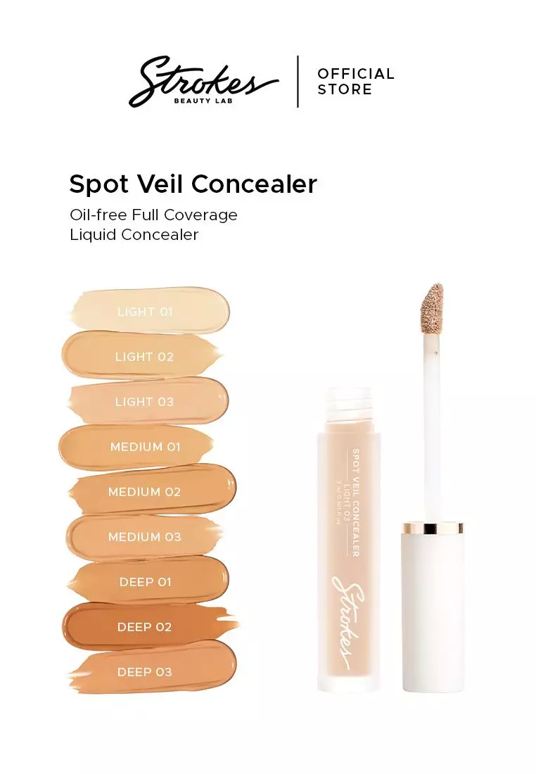 Spot Veil Concealer in Light 02 [Oil-Free Matte Liquid Concealer]