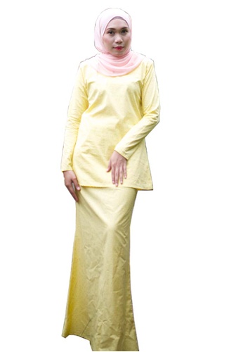 Stella Kurung Modern from Kamelia in Yellow