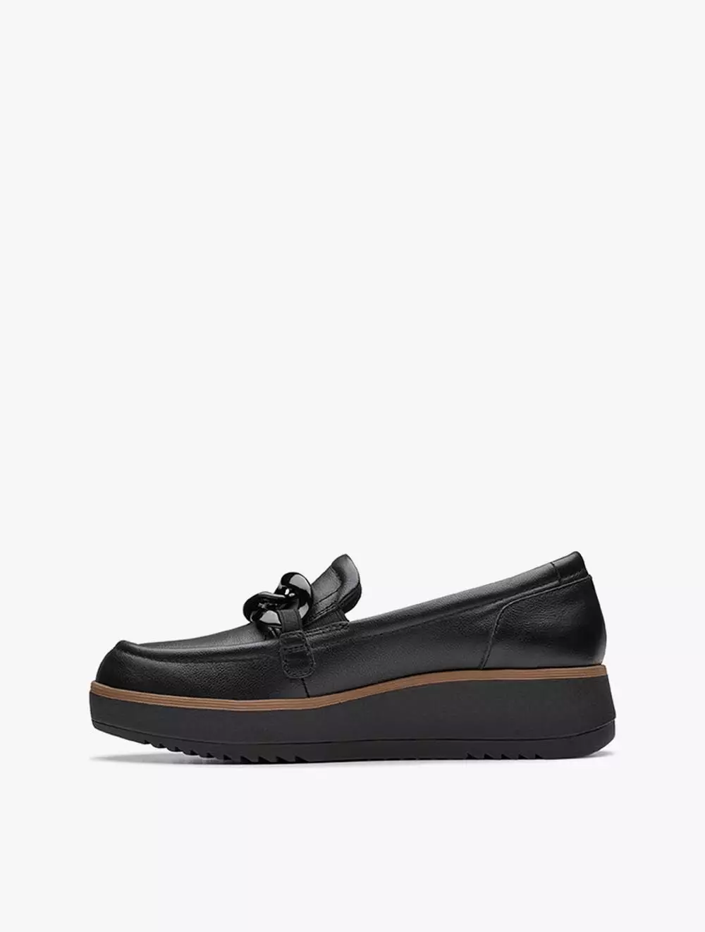 Clarks Zylah May Black Leather