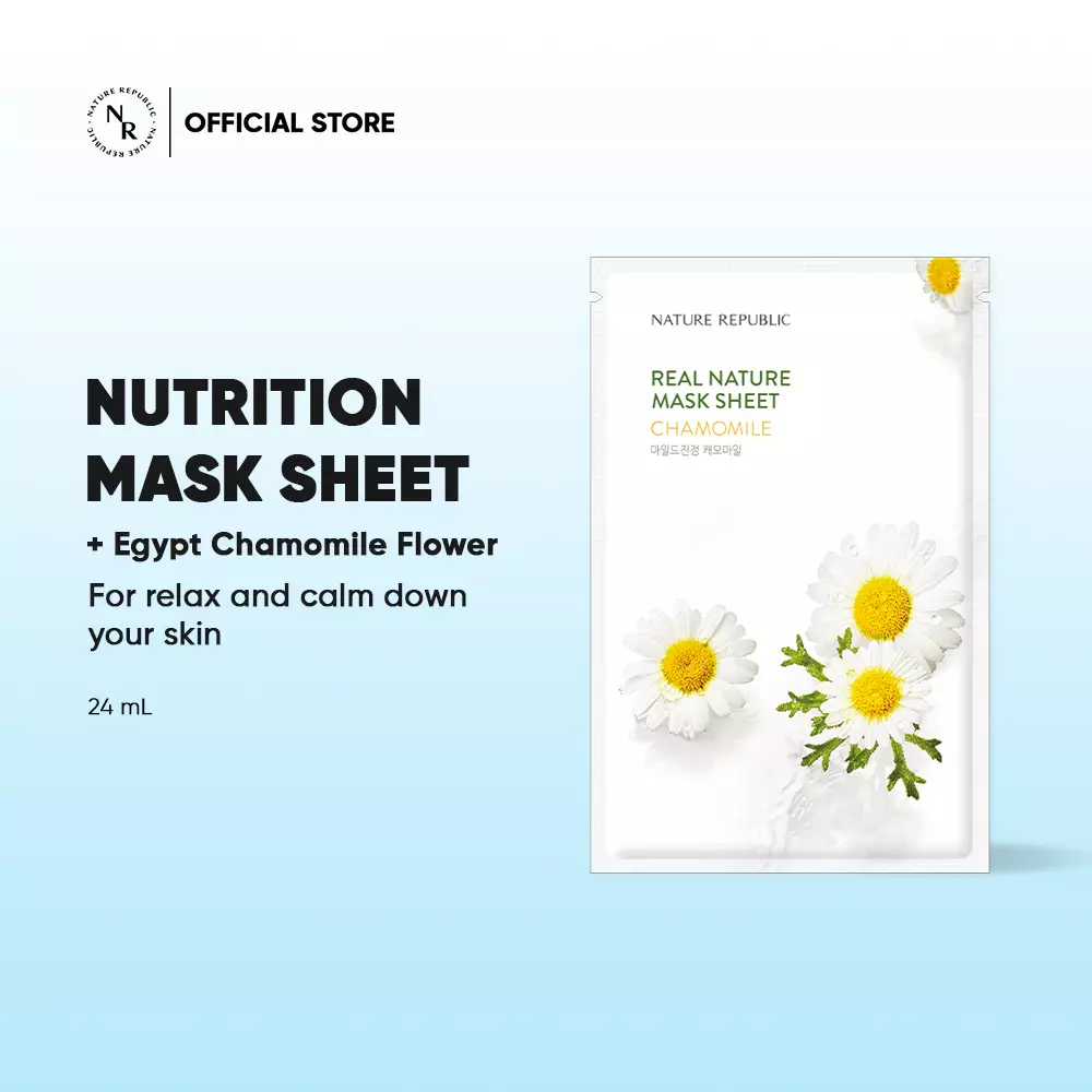 NATURE REPUBLIC [6 PCS] Fresh Herb Cleansing Foam 170ML + Real Nature Mask Sheet 5PCS | Bundle Sabun Cuci Muka + Sheet Mask 5PCS