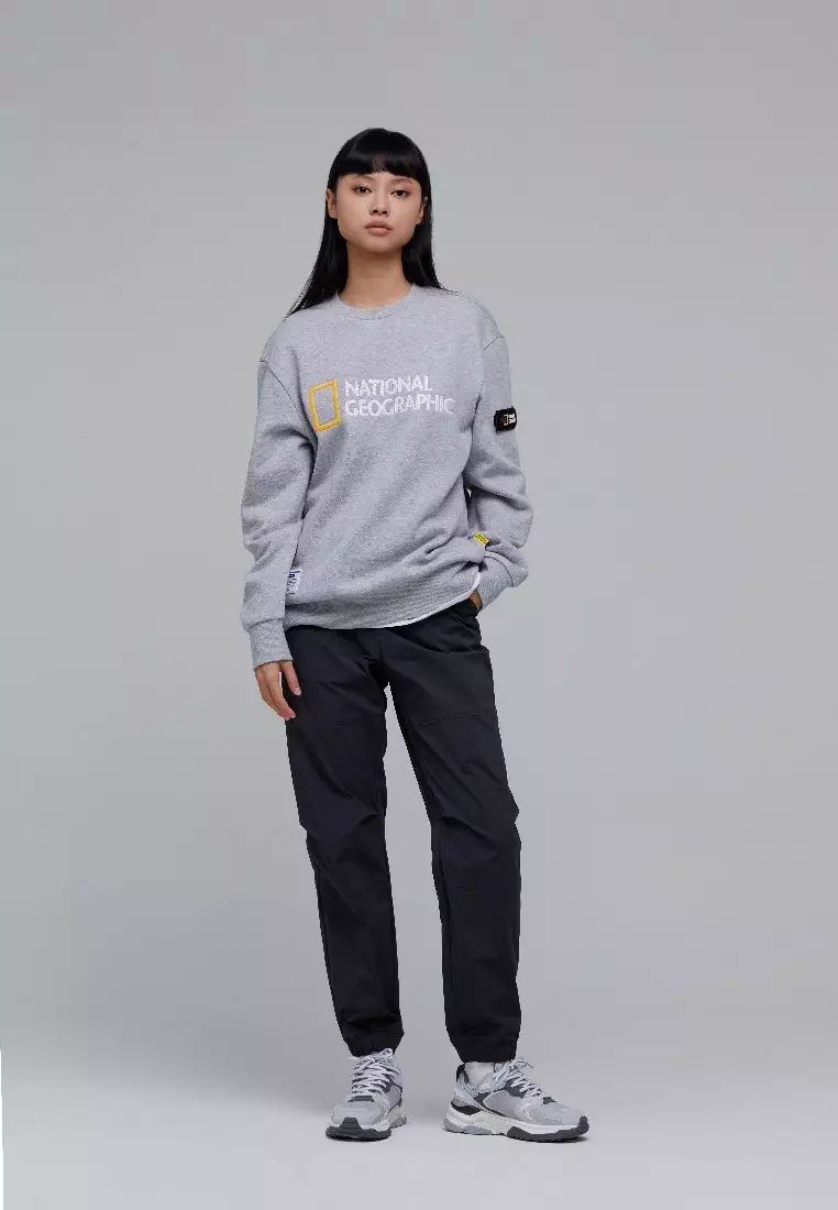 National Geographic Unisex POLICARTER Big LOGO Fleece