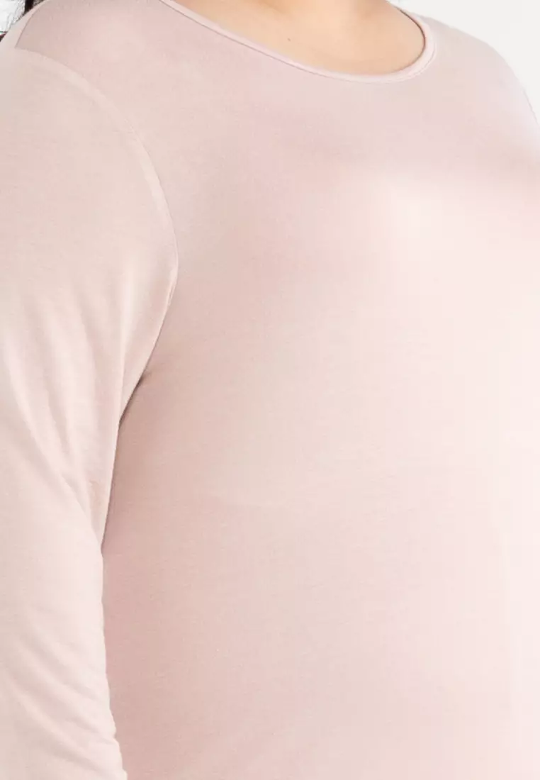 Buy Lubna Plus size round neck inner 2025 Online | ZALORA Philippines