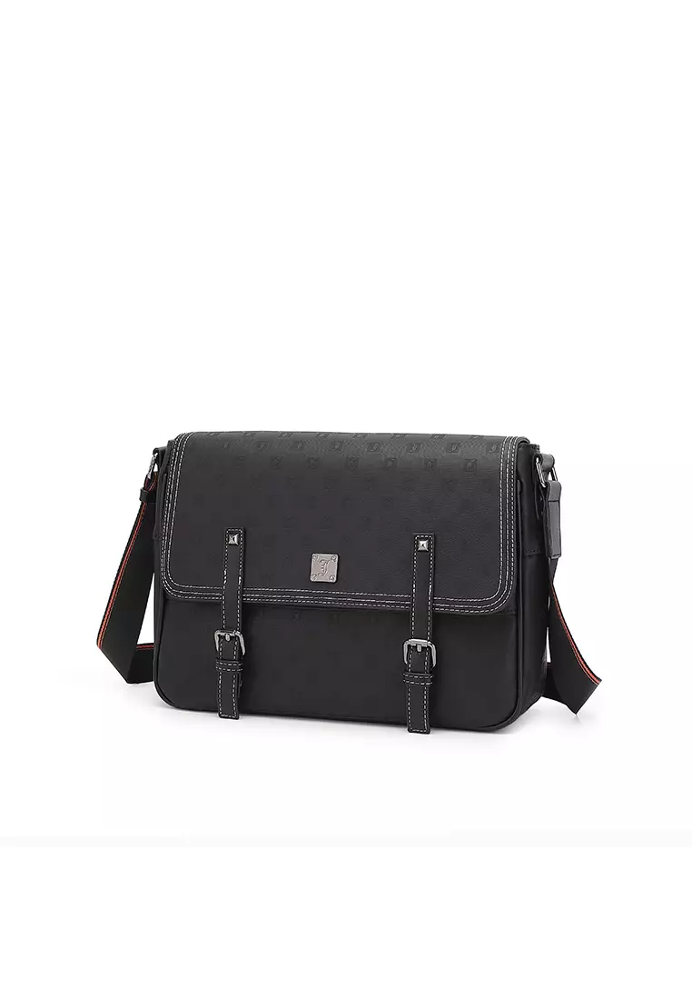 Men's Sling Bag / Crossbody Bag (Tas Selempang Pria) - Hitam