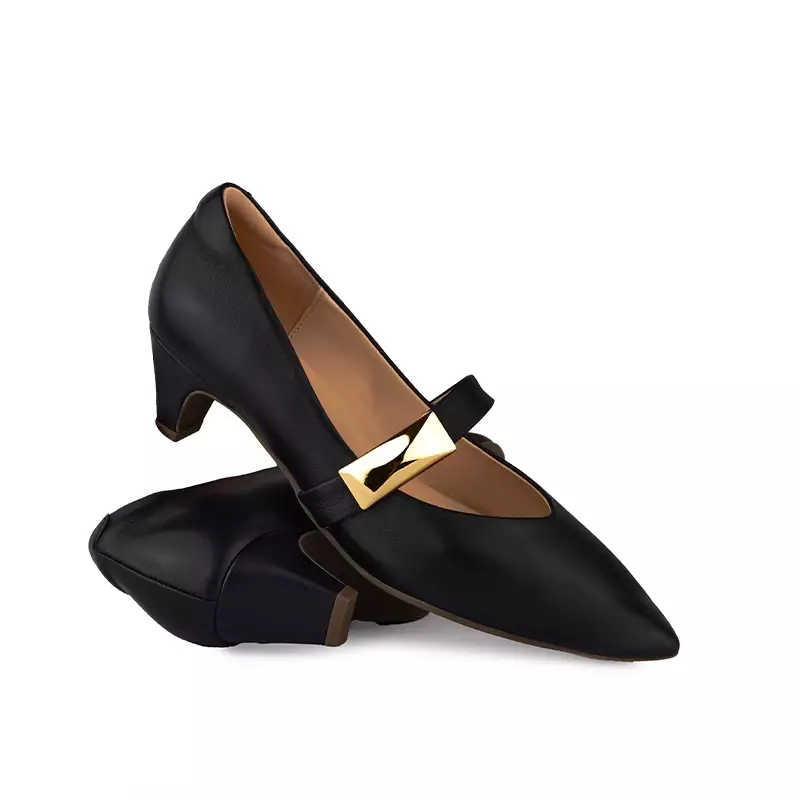 Sepatu Casual Formal Wanita Gino Mariani Alula Black